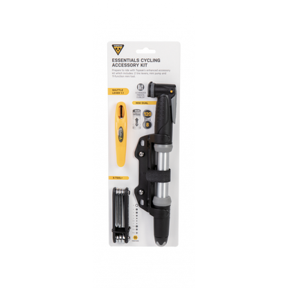 TOPEAK ESSENTIALS CYCLING ACCESSORY KIT