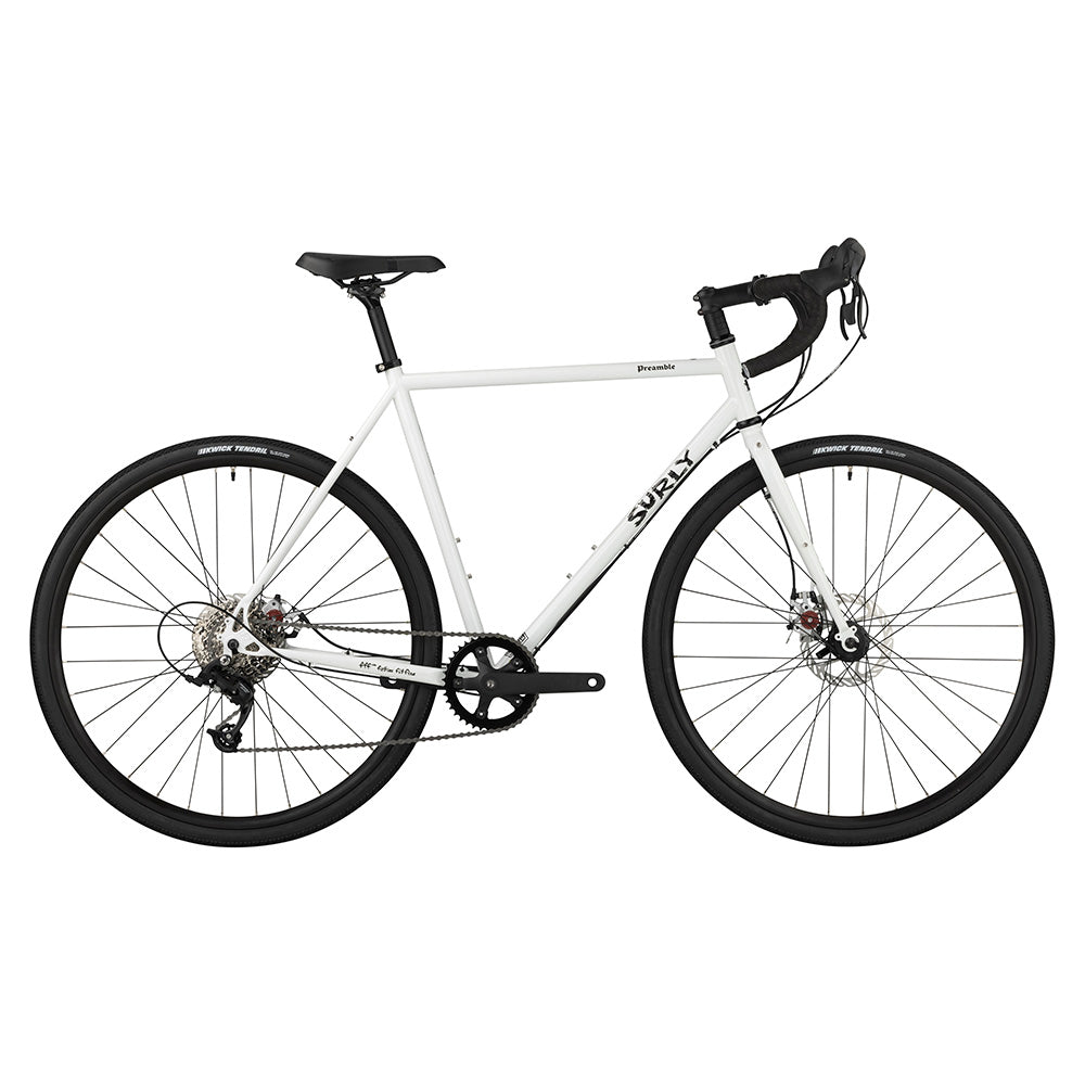 Surly Preamble Drop Bar Bike - White (Thorfrost White)