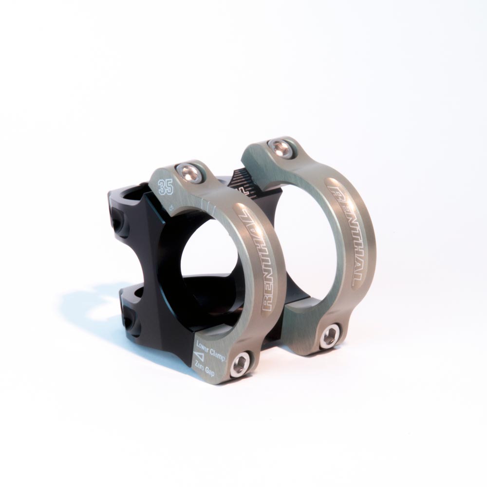 Renthal Apex 35 Stem - 35mm - Black/Gold