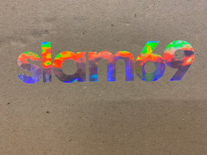 Slam69 Classic Sticker - Oil Slick (Limited Edition)