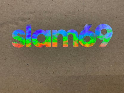 Slam69 Classic Sticker - Oil Slick (Limited Edition)