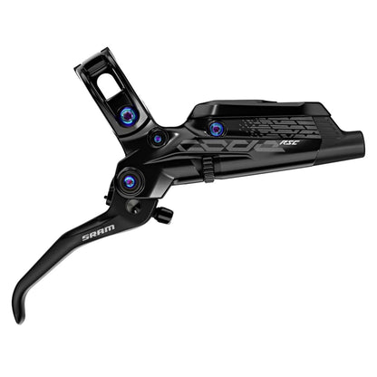 SRAM BRAKE CODE RSC (REACH, SWINGLINK, CONTACT) ALUMINUM LEVER, RAINBOW HARDWARE, BLACK (ROTOR/BRACKET SOLD SEPARATELY)A1
