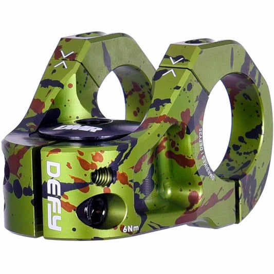 DMR Defy+ 35 Stem - 35mm Clamp - 35mm Length - Liquid Camo Green