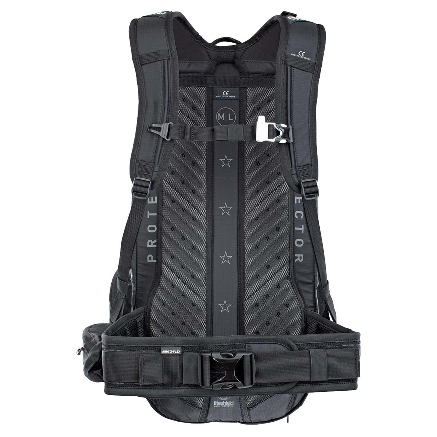 EVOC FR TRAIL E-RIDE PROTECTOR BACKPACK - BLACK