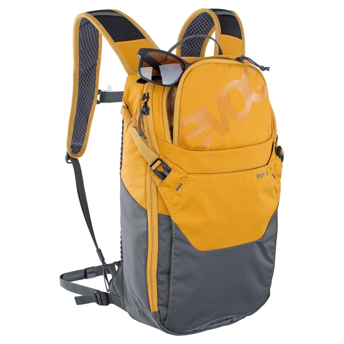 EVOC RIDE PERFORMANCE BACKPACK 8L - LOAM/CARBON GREY