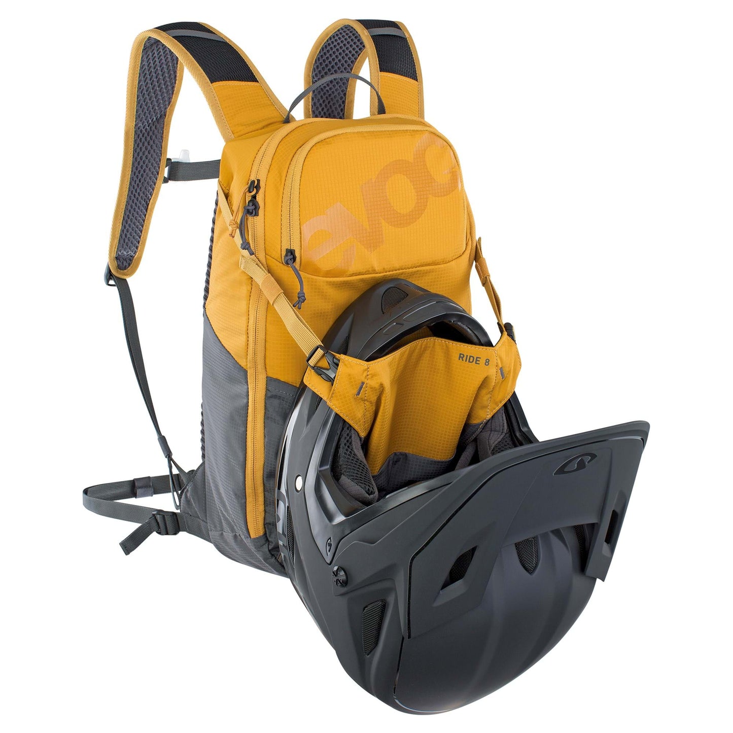 EVOC RIDE PERFORMANCE BACKPACK 8L - LOAM/CARBON GREY