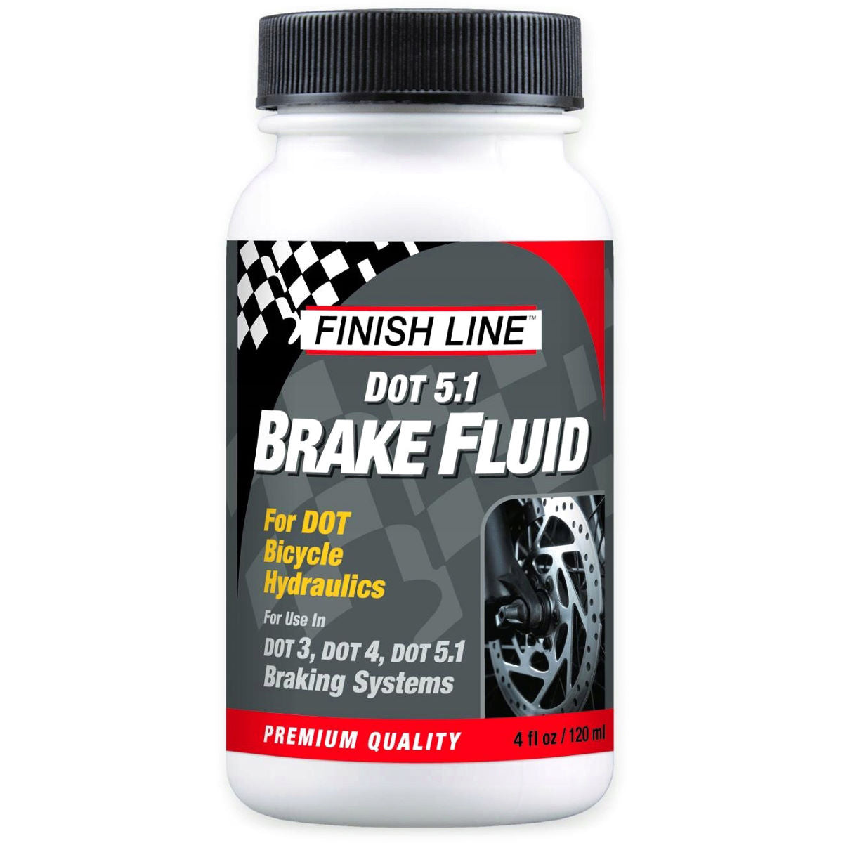 Finish Line Dot 5.1 Brake Fluid - DOT 3, 4, and 5.1 Oil Systems