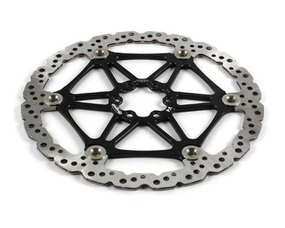 Hope V4 Vented Floating Disc Rotor - 6 Bolt - Black