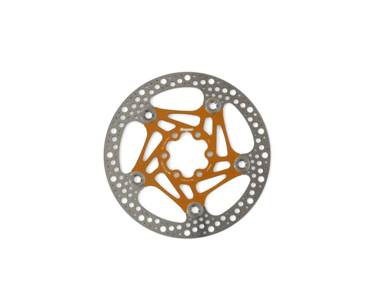 Hope Road Floating Disc - 160mm 6 Bolt - Orange