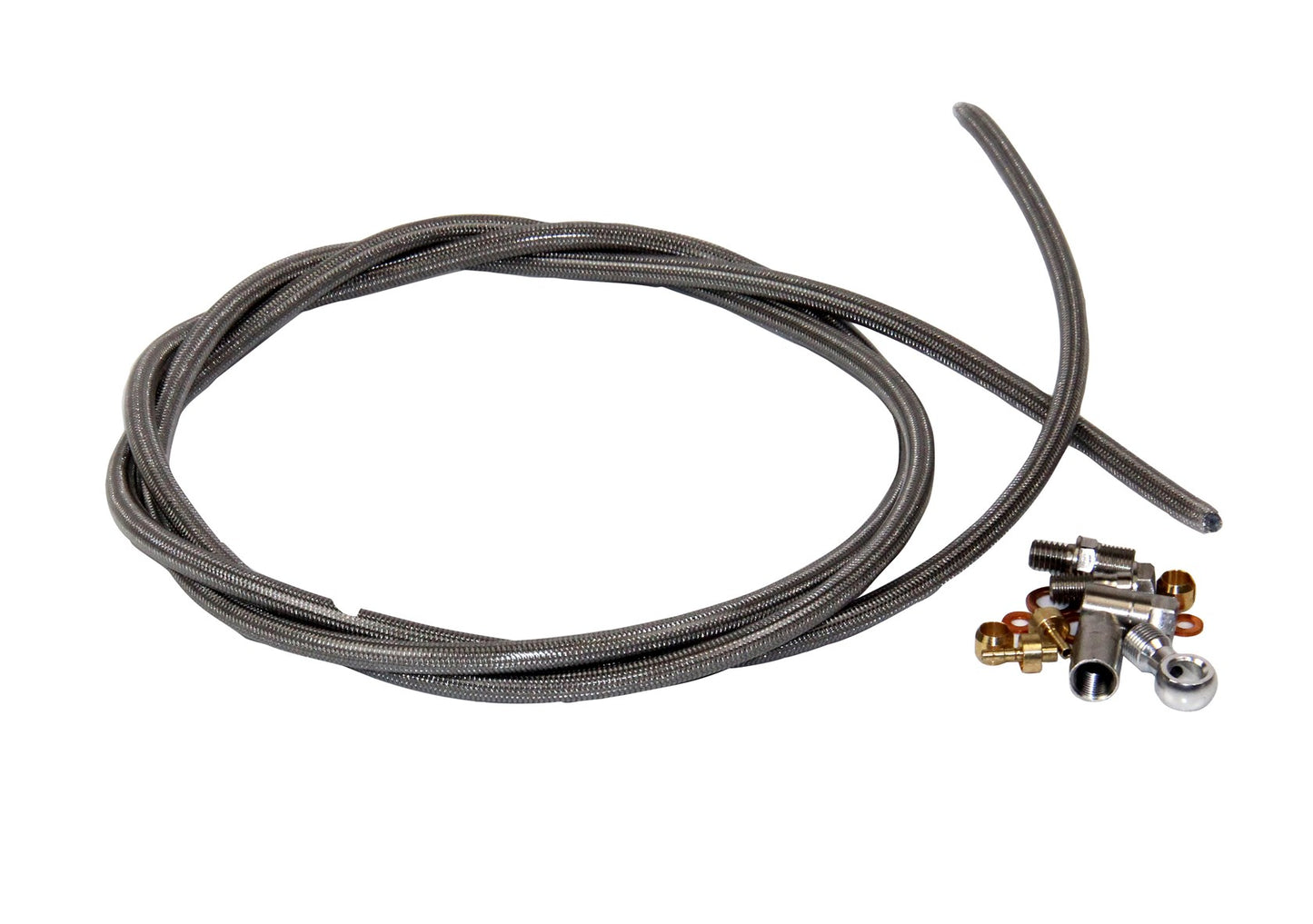 Hope Stainless Steel Braided Hose Kit - Type 0  - Brake Spares