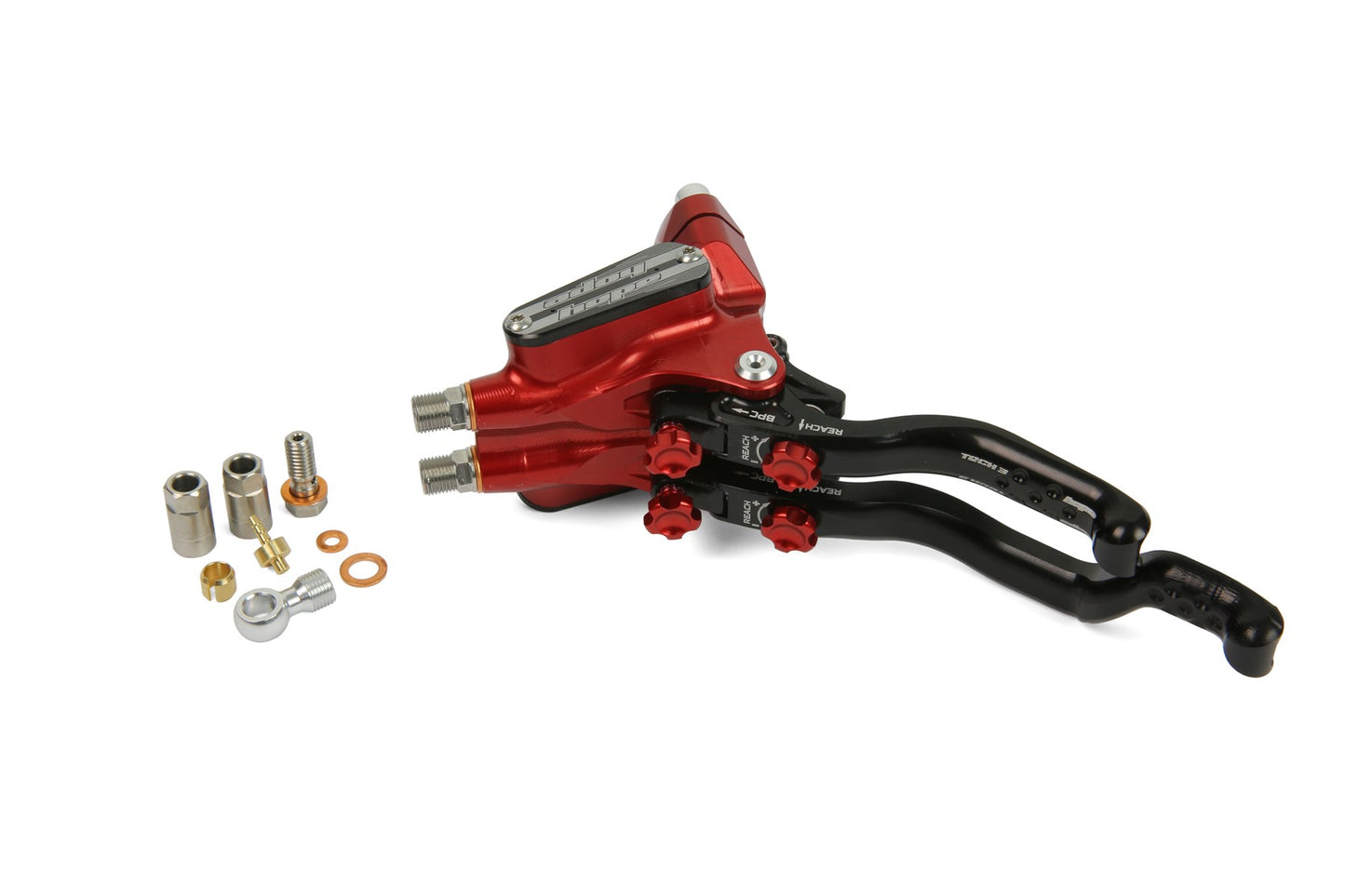 Hope Tech 3 Duo Mastercylinder Complete - Red
