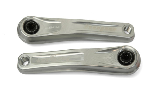 Hope E-Bike Crankset - Narrow Offset - Silver