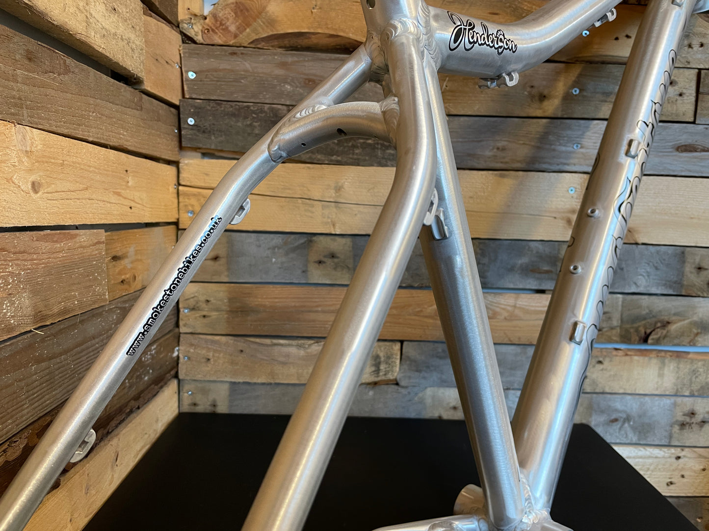 Smokestone Henderson Fat Bike Frame - Raw