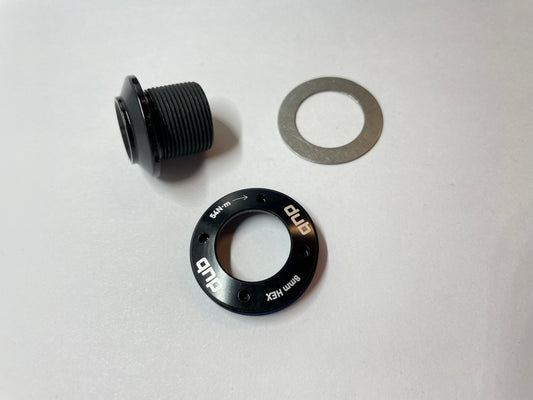SRAM SPARE - CRANK ARM BOLT KIT SELF-EXTRACTING M18/M30 DUB (BLACK)