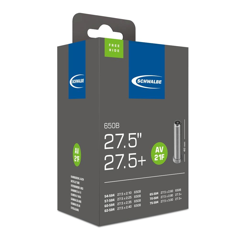 Schwalbe AV21F  27.5/27.5+ Freeride Innertube (Schrader / Auto Valve) 2.10 - 3.00