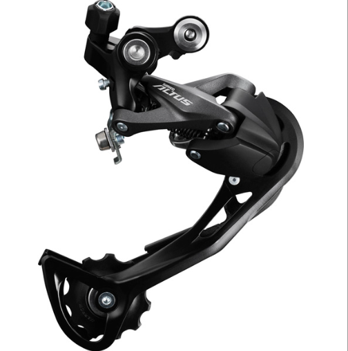 Shimano RD-M2000 Altus rear derailleur, 9-speed, SGS, black