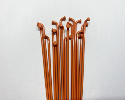 Dartmoor Spokes - ORANGE Painted / Single