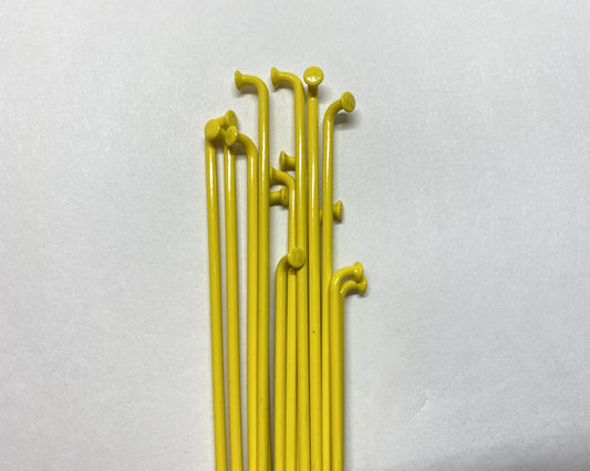 Dartmoor Spokes - YELLOW Painted / Single