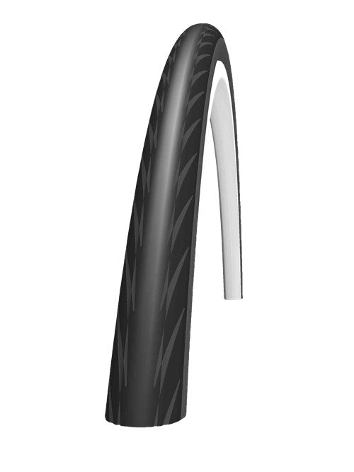 Basic 700 x 25c BLACK RACE TYRE [25-622]