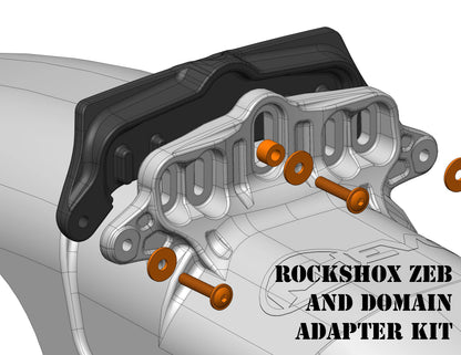 Mudhugger ZEB BOLT-ON ADAPTER PACK FOR EVO MUDHUGGERS