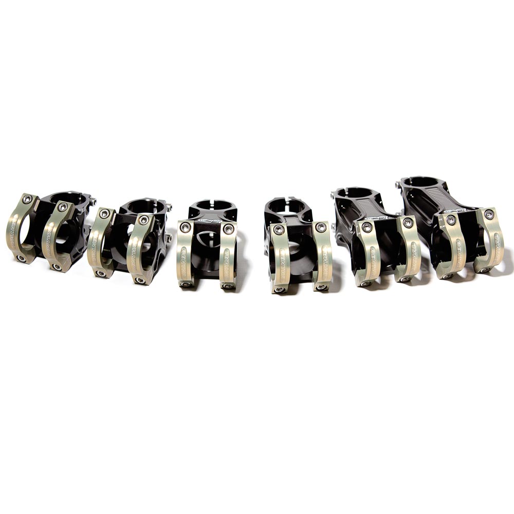 Renthal Apex Stem - 31.8mm - Black/Gold