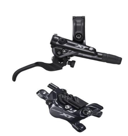 Shimano BR-M8120/BL-M8100 DEORE XT 4 pot bled brake lever/post mount calliper