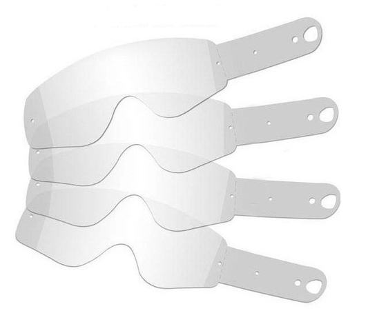 No Fear Clear Tear Offs 2011 - Suits Sight/Sniper/AirForce (10 pack)