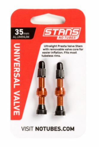 Stans UNIVERSAL PRESTA COLOURED ALLOY VALVE STEMS