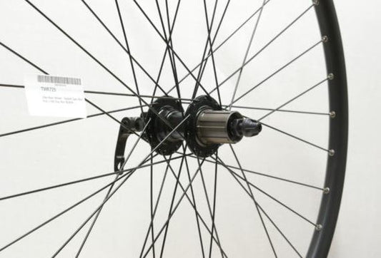 29ER REAR WHEEL – SEALED CASS DISC HUB / DW DISC RIM BLACK
