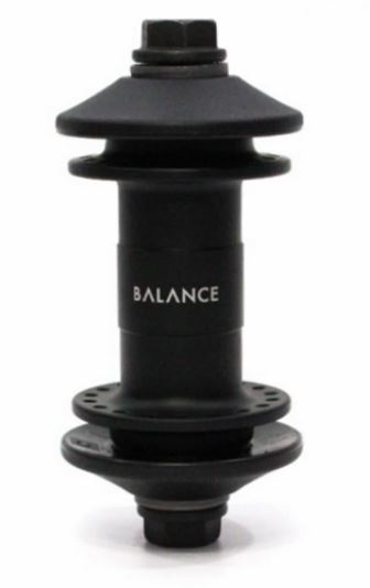 PRIMO BALANCE FRONT HUB - BLACK 10MM (3/8")