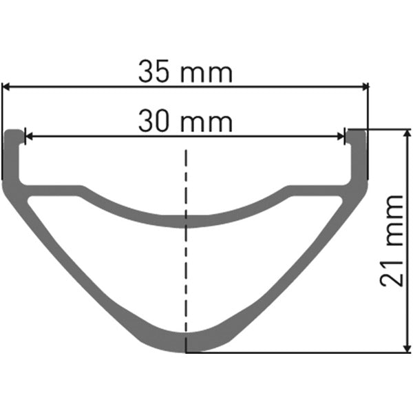 DT Swiss E 532 Sleeve-joined disc-specific 28 hole Presta-drilled black - 27.5"