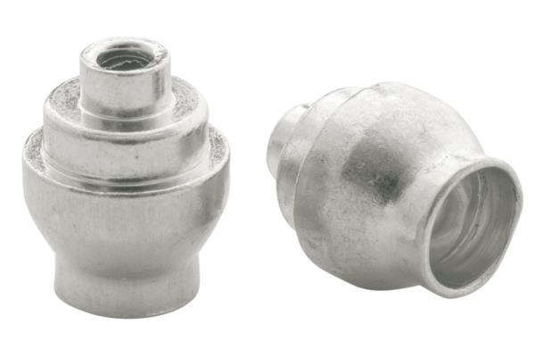 ELVEDES (ELV1001) WEINMANN FERRULES - 5.5MM SILVER