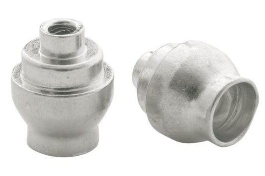 ELVEDES (ELV1001) WEINMANN FERRULES - 5.5MM SILVER