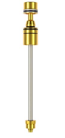 ROCKSHOX SPARE - AIR SPRING UPGRADE KIT - DEBONAIR+ W/ BUTTER CUP (INCLUDES AIR SHAFT ASSEMBLY, BUTTERCUP & SEAL HEAD) - ZEB A1+: 170MM
