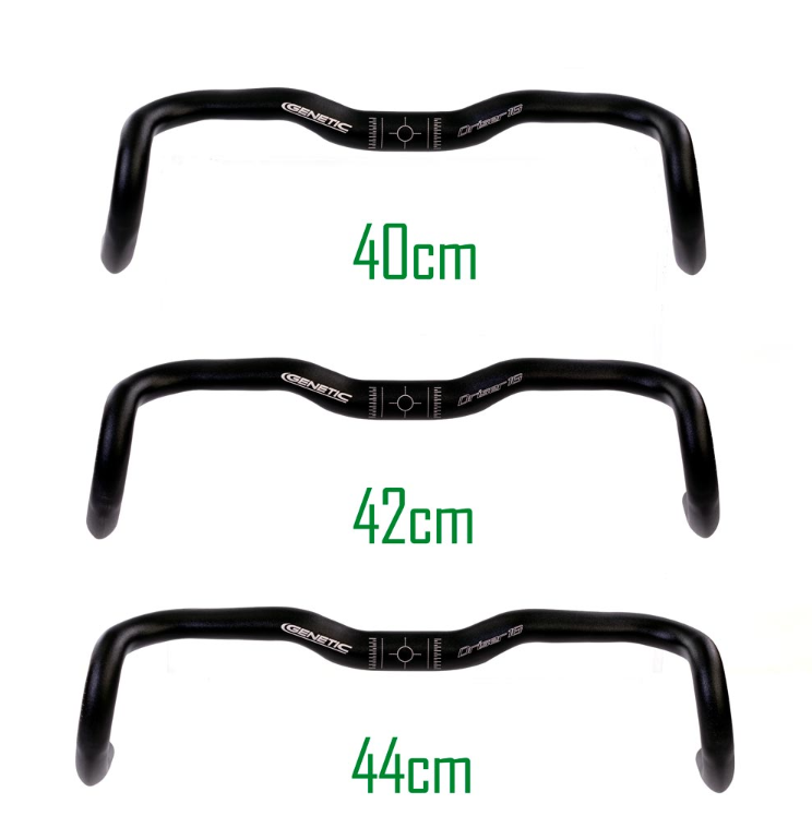 Genetic Driser 16 Handlebars (20mm Rise, 16 degree Flare, 125mm drop, 75mm reach)