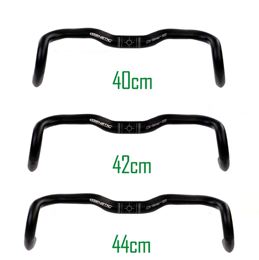 Genetic Driser 16 Handlebars (20mm Rise, 16 degree Flare, 125mm drop, 75mm reach)