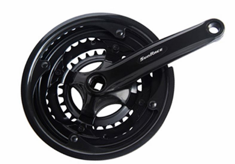 SUNRACE FCM2B 28/38/48T X 170MM STEEL CHAINSET