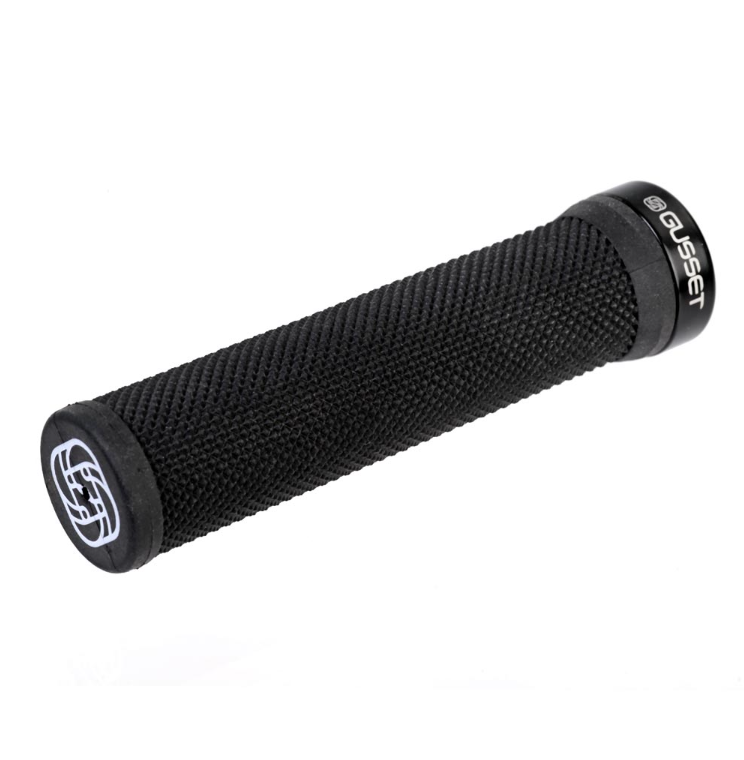 Gusset Single File Lock-On Grips