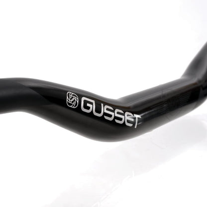 Gusset S2 Handlebars Riser Bars - Black / 35mm
