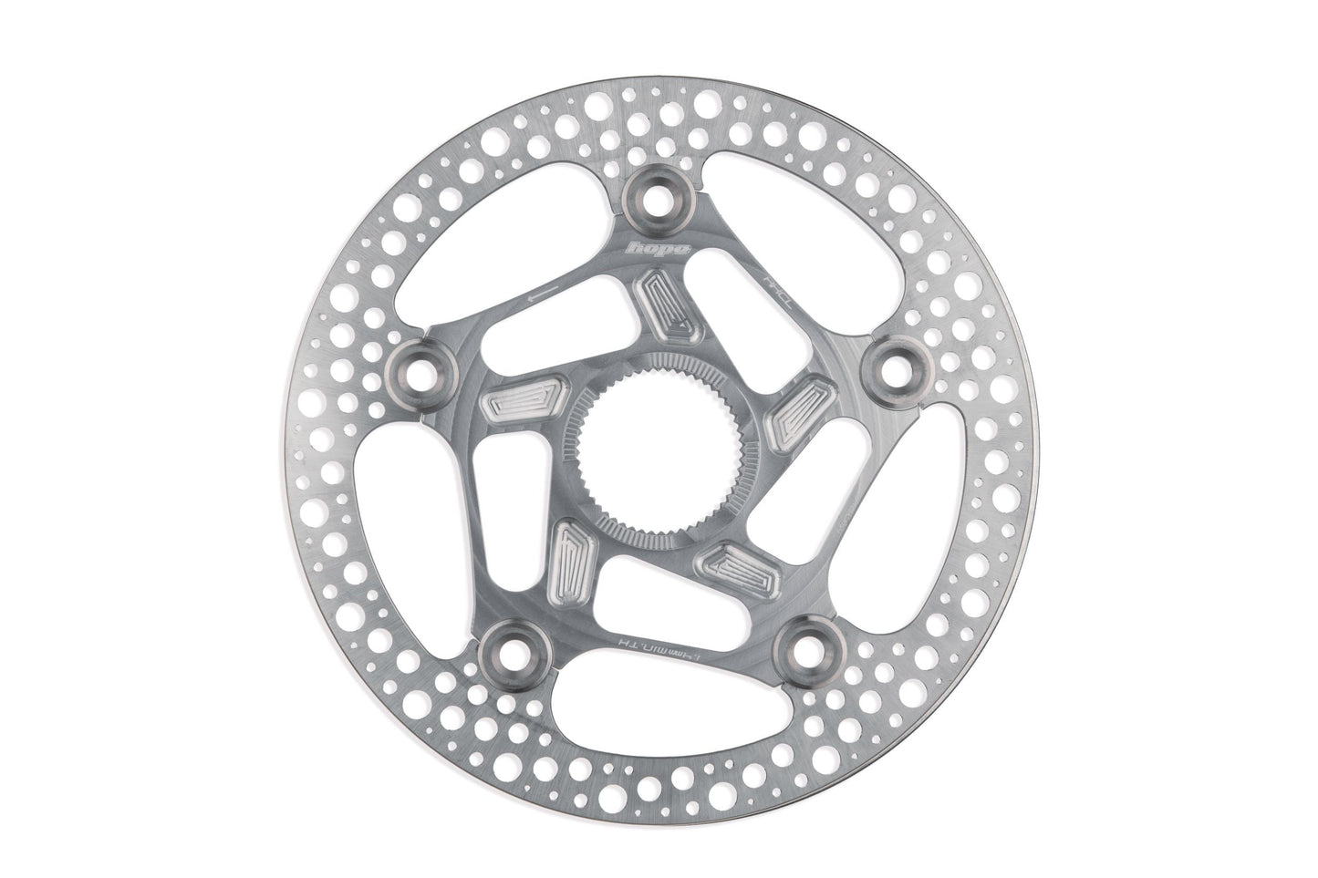 Hope RX Centre Lock Disc - 140mm - SILVER