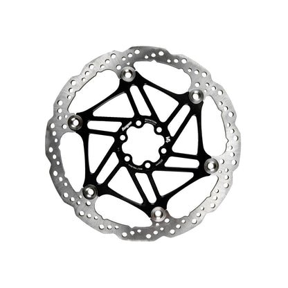 Hope V4 Vented Floating Disc Rotor - 6 Bolt - Black