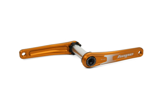 Hope EVO Crankset No Spider - 73mm Wide - Orange