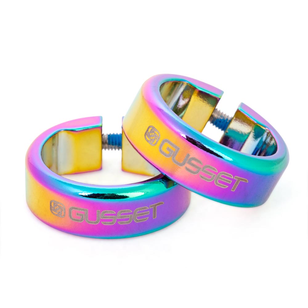 Gusset Lock Clamps - Oil Slick