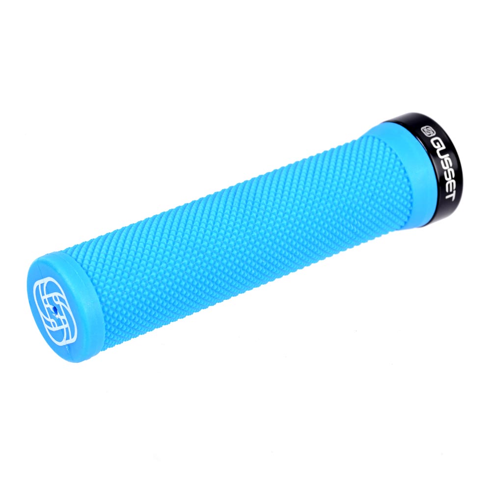 Gusset Single File Lock-On Grips