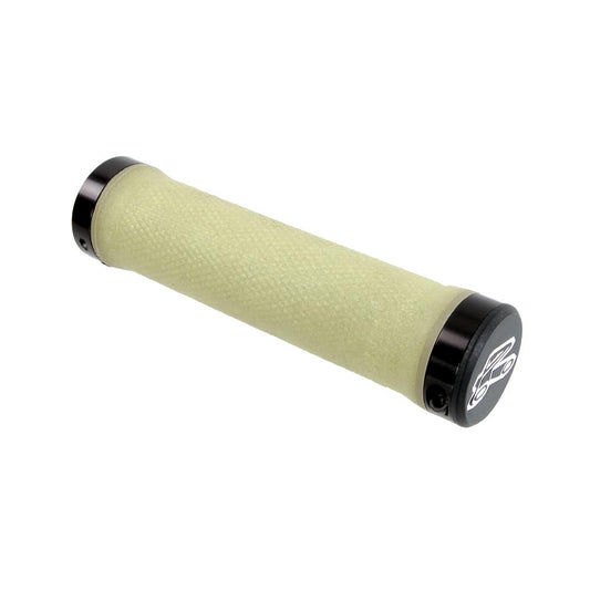Renthal Lock-On grips - Kevlar Yellow / Aramid