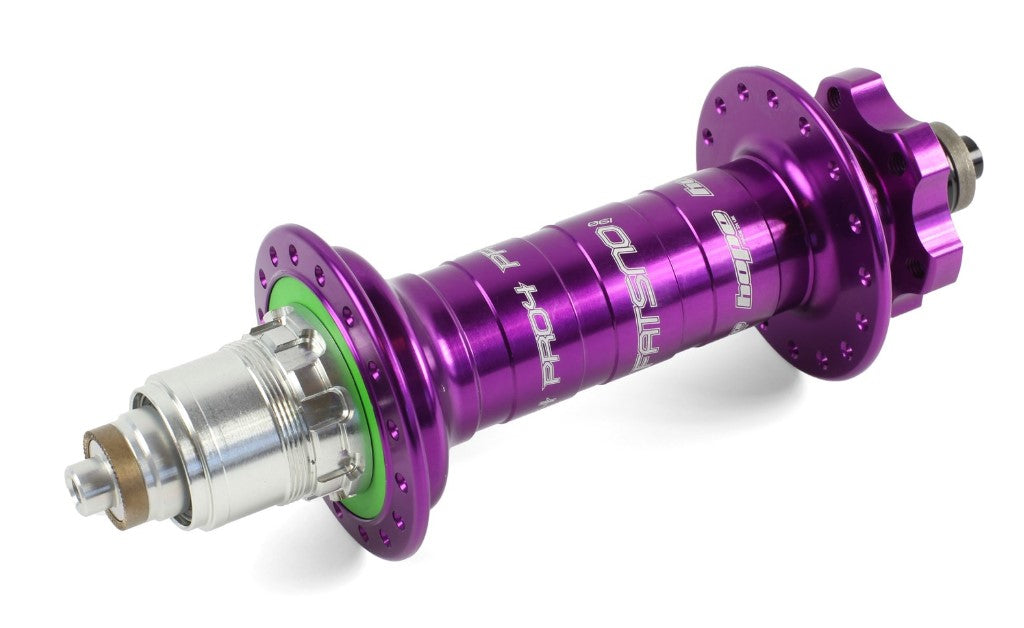 Hope Pro 4 Fatsno Rear 190mm x QR Purple