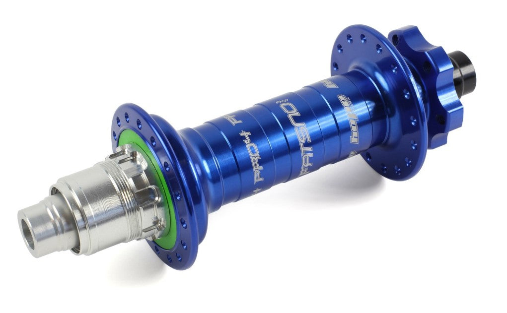 Hope Pro 4 Fatsno Rear 197mm x 12mm Blue