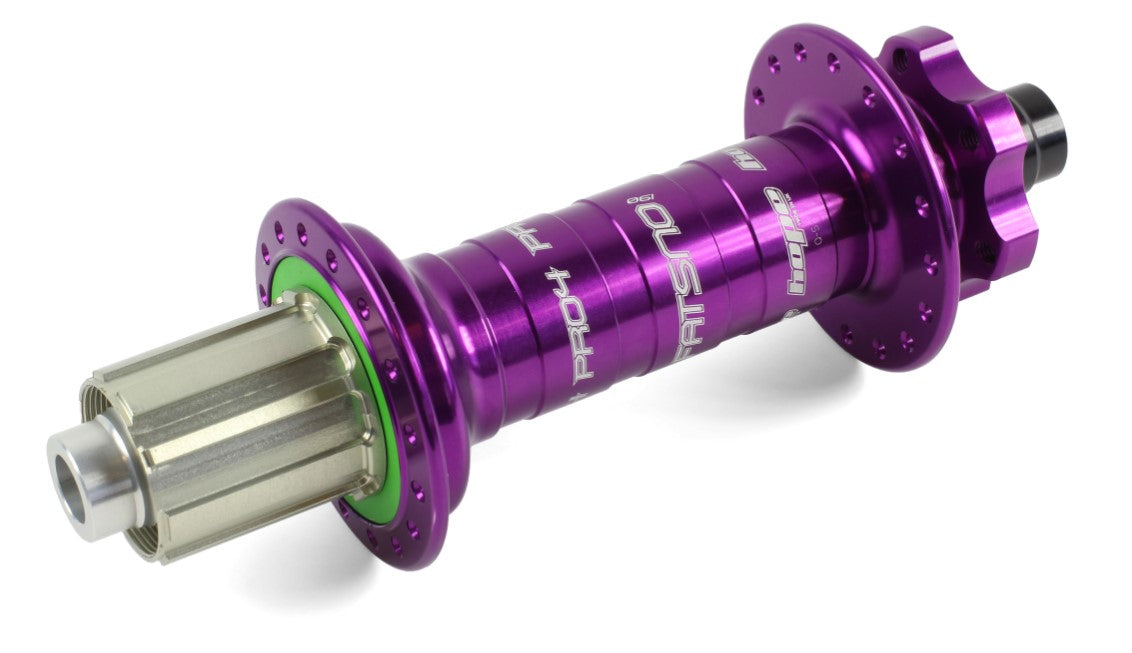 Hope Pro 4 Fatsno Rear 197mm x 12mm Purple