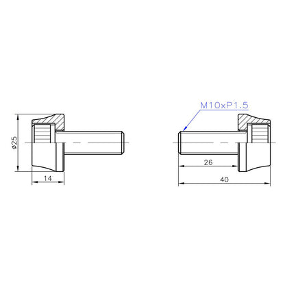 Halo DJD and MT Supadrive SS Cro-Mo Bolts
