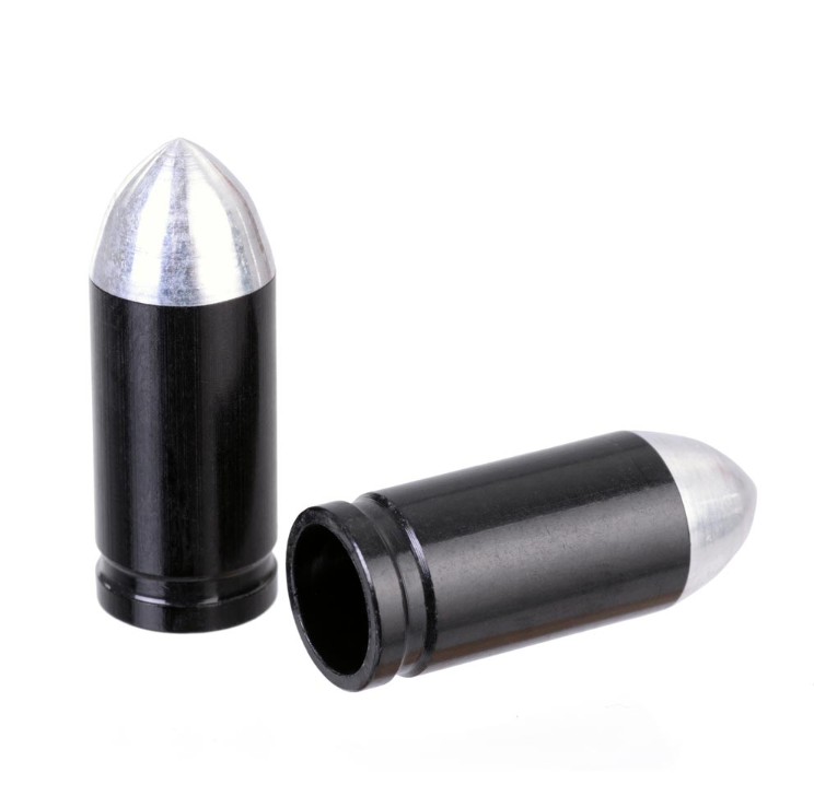 ID Schrader Bullet Valve Caps (Pair)